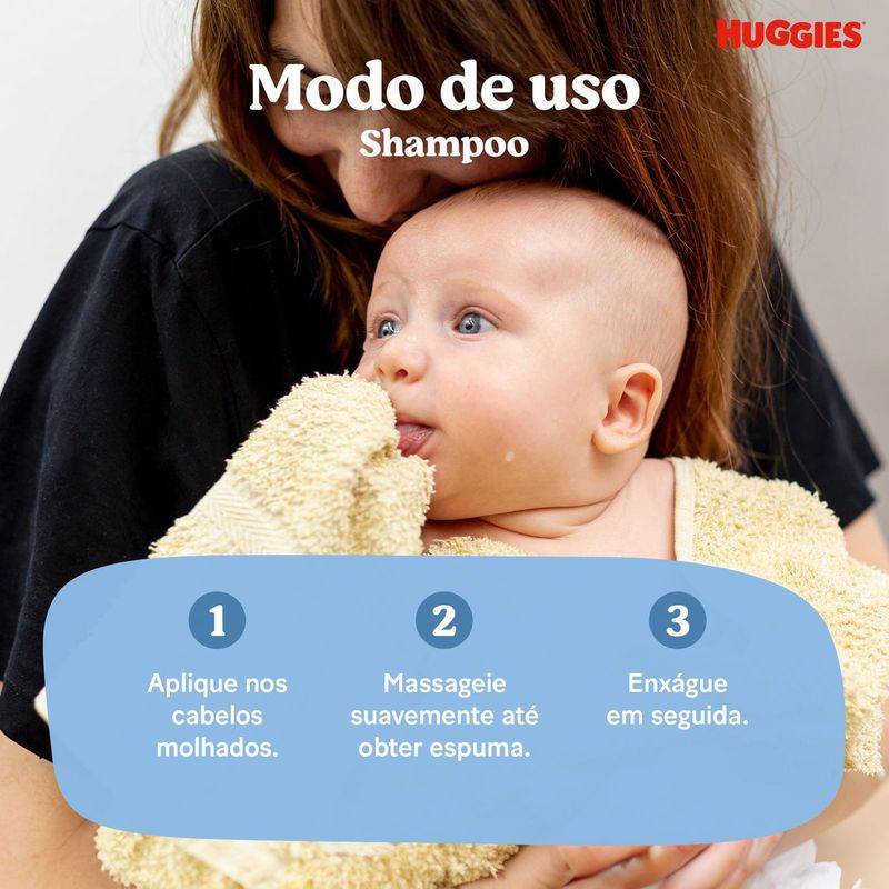 SHAMPOO HUGGIES SUAVE TURMA DA MONICA 200ML