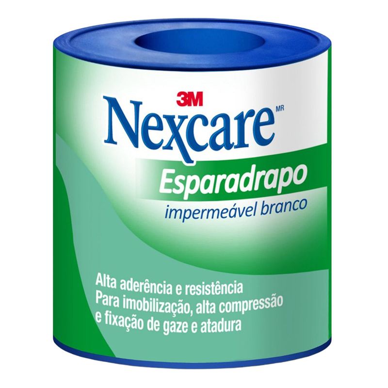 NEXCARE ESPARADRAPO IMPERMEAVEL BRANCO 50MMX3M