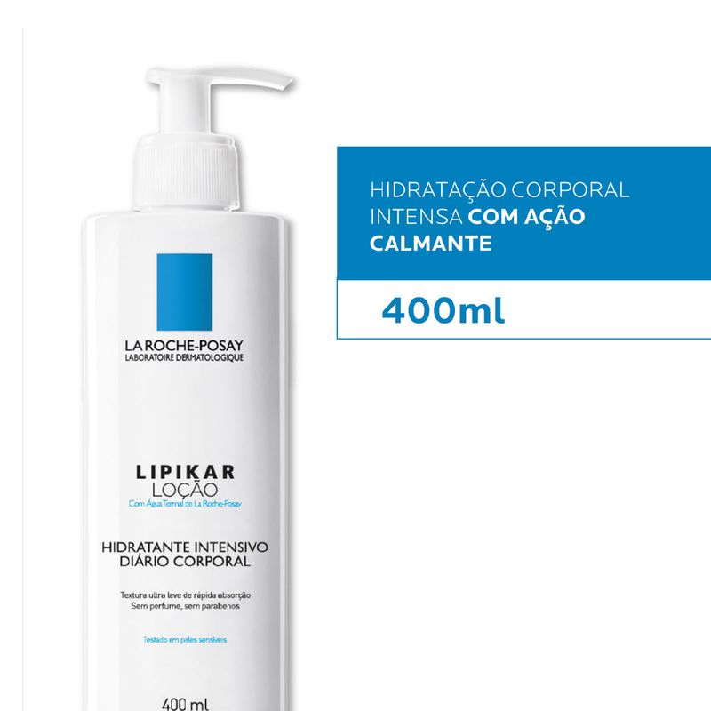 LIPIKAR LOÇAO HIDRATANTE INTENSIVO DIARIO CORPORAL 400ML