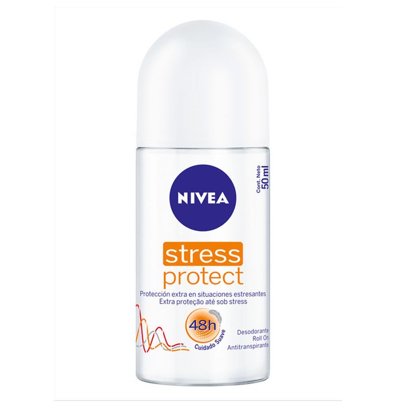 NIVEA DESODORANTE ROLL ON STRESS PROTECT 50ML