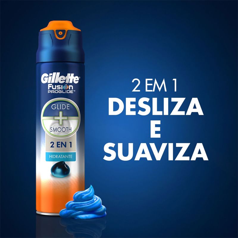 GEL DE BARBEAR GILLETTE FUSION PROGLIDE HIDRATANTE 198G