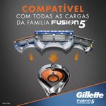 CARGA GILLETTE FUSION PROGLIDE  REGULAR 2UN