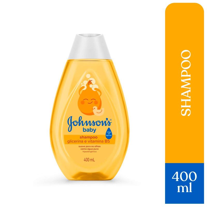 SHAMPOO JOHNSONS BABY GLICERINA REGULAR 400ML