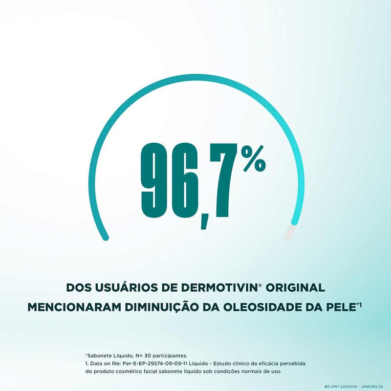 DERMOTIVIN ORIGINAL SABONETE LIQ PELE OLEOSA OU MISTA 120ML
