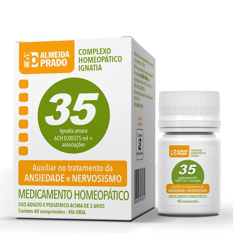 COMPLEXO HOMEOPATICO ALMEIDA PRADO 35 60CPR