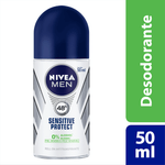 NIVEA DESODORANTE ROLL ON SENSITIVE PROTECT MEN 50ML