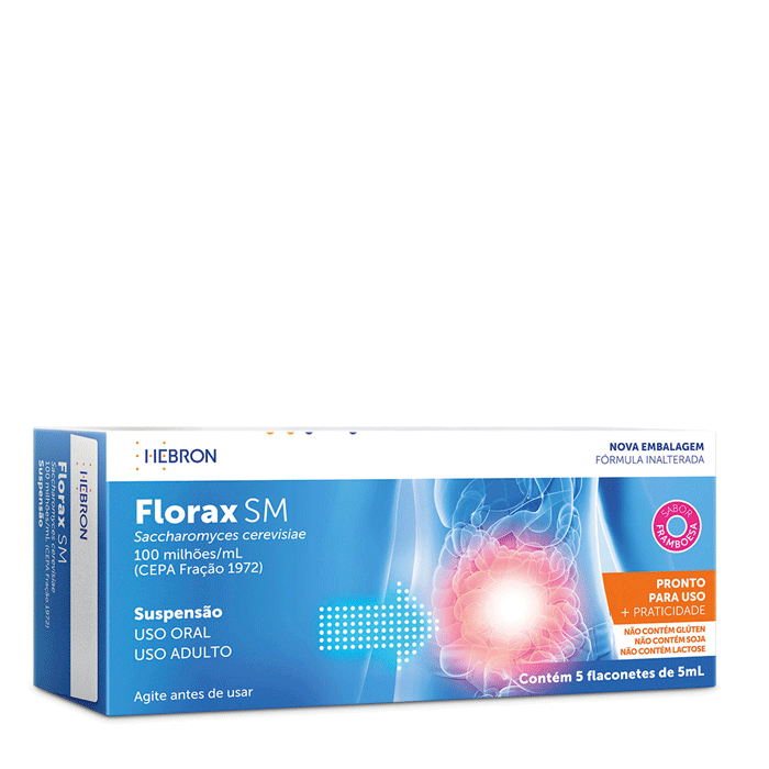 FLORAX SM ADULTO SABOR FRAMBOESA 5FLACONETES