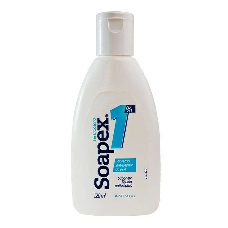 SOAPEX 1% SABONETE LIQUIDO 120ML