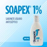 SOAPEX 1% SABONETE LIQUIDO 120ML