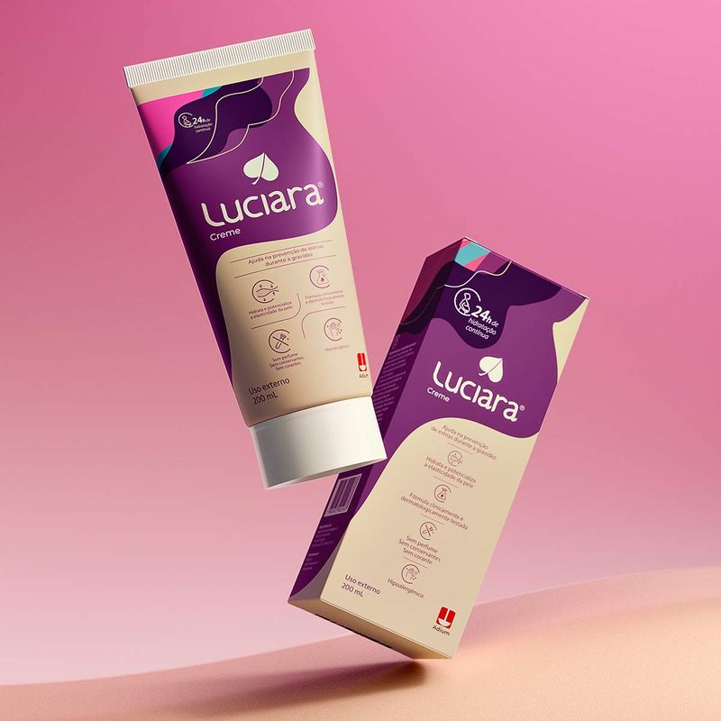 LUCIARA CREME PREVENTIVO PARA ESTRIAS DURANTE A GRAVIDEZ 200