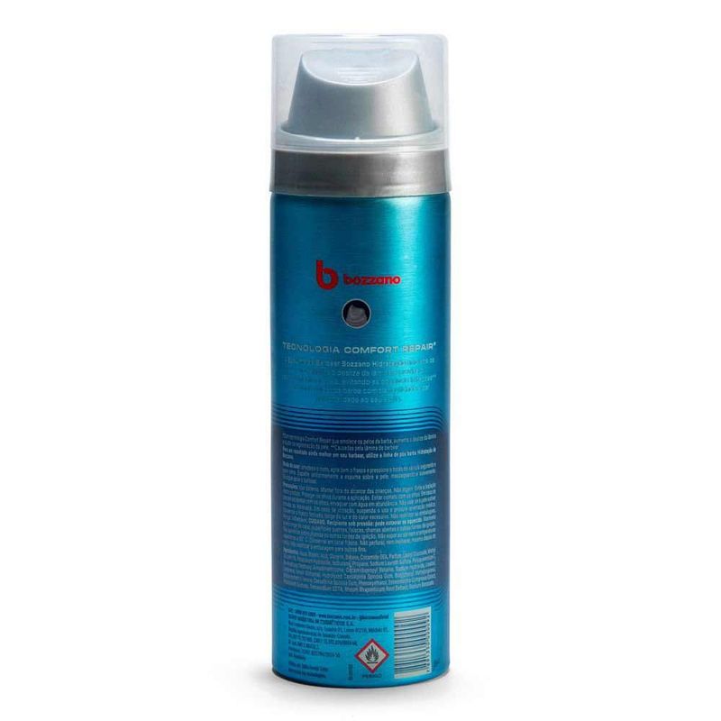 ESPUMA DE BARBEAR BOZZANO HIDRATAÇAO 190G