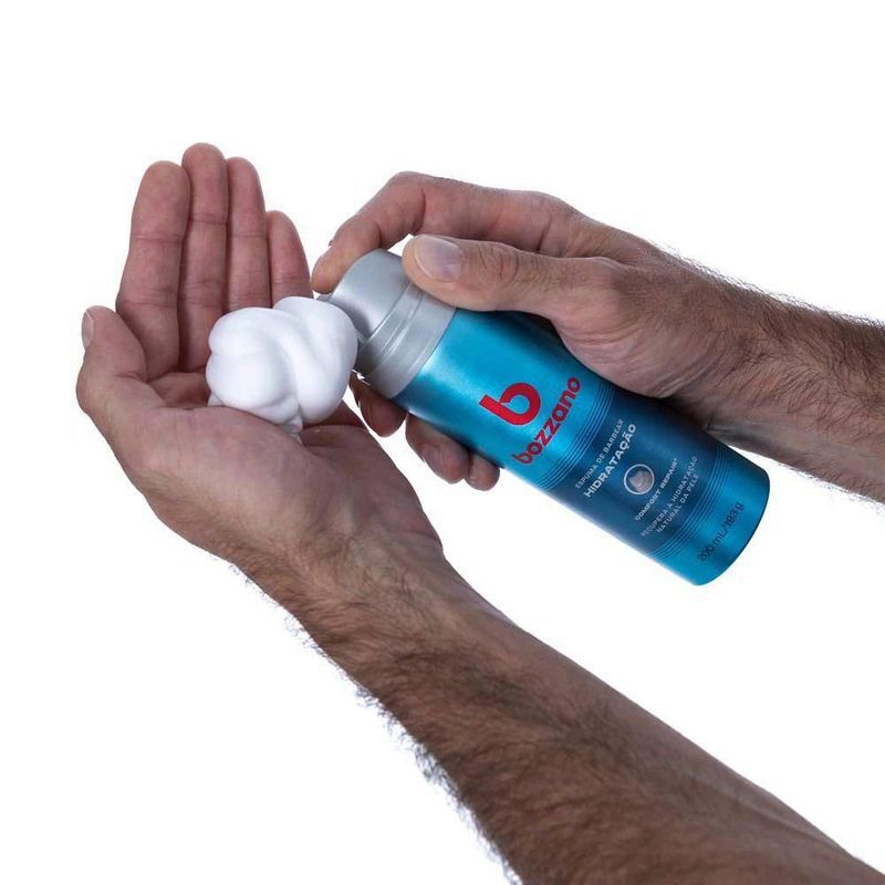 ESPUMA DE BARBEAR BOZZANO HIDRATAÇAO 190G
