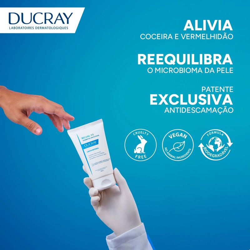 DUCRAY KELUAL DS SHAMPOO ANTICASPA 100ML