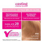 TINTURA CASTING CR GLOSS 810 LOURO CHAMPAGNE