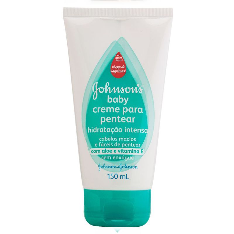 CREME DE PENTEAR JOHNSONS BABY HIDRATAÇAO INTENSA 200ML