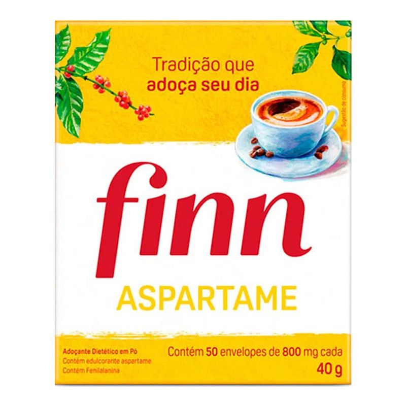 ADOÇANTE FINN ASPARTAME 50ENVELOPES