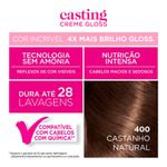 TINTURA CASTING CR GLOSS 400 CASTANHO NATURAL