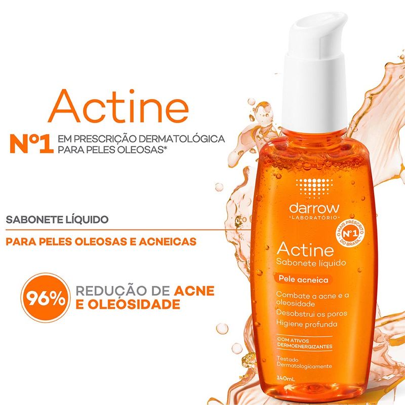 ACTINE SABONETE LIQUIDO 140ML