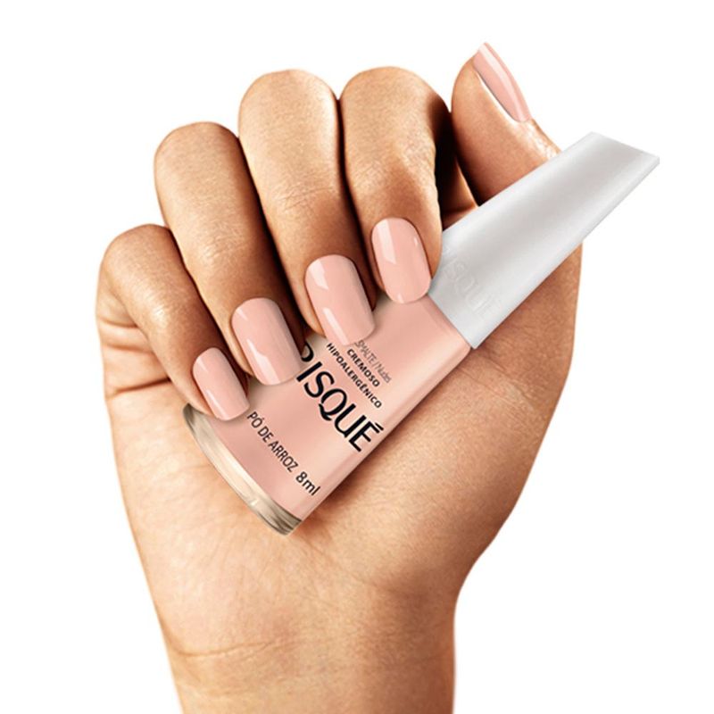 ESMALTE RISQUE CREMOSO PO DE ARROZ
