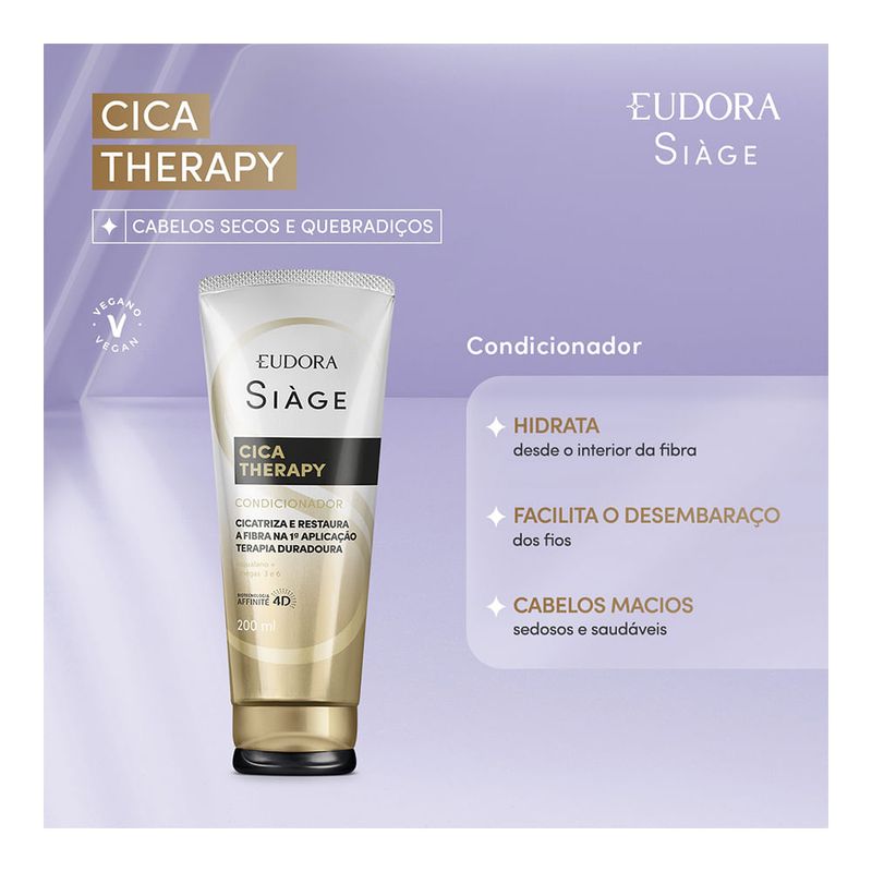 EUDORA SIAGE CONDIONADOR CICA THERAPY 200ML