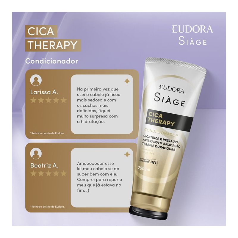 EUDORA SIAGE CONDIONADOR CICA THERAPY 200ML