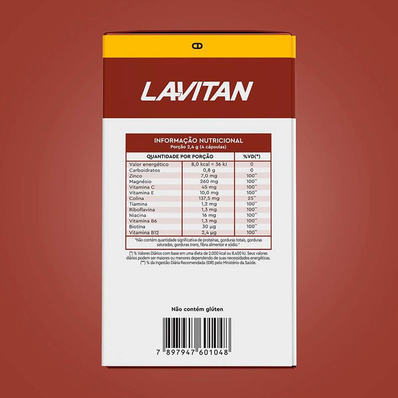 LAVITAN MACA PERUANA 60CAP