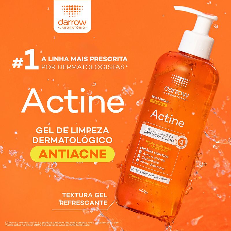 ACTINE GEL DE LIMPEZA REFIL 300G