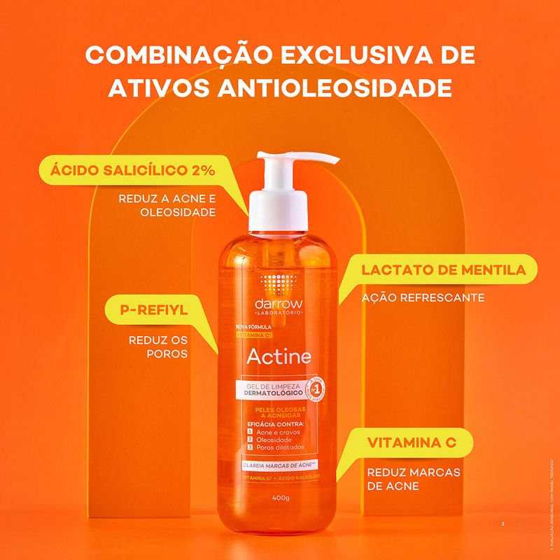 ACTINE GEL DE LIMPEZA REFIL 300G