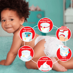 FRALDA PAMPERS PANTS P 40UN