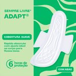 ABSORVENTE SEMPRE LIVRE ADAPT COBERTURA SUAVE COM ABAS 32UN