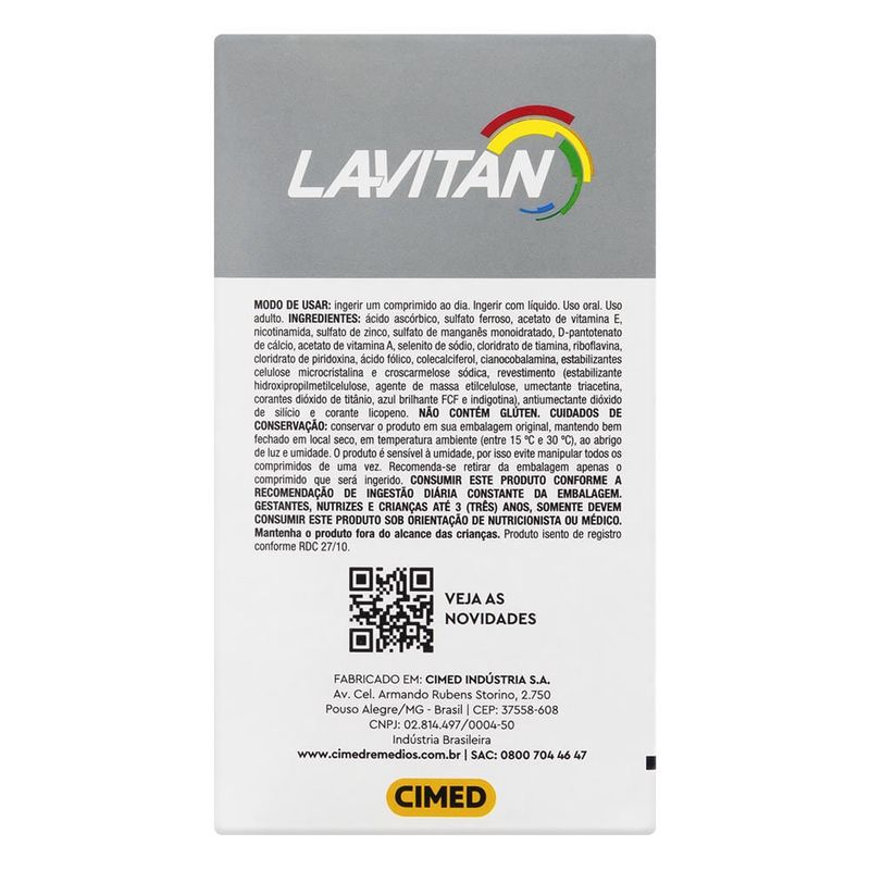 LAVITAN SENIOR 50+ 60CPR