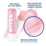 NIVEA PROTETOR LABIAL ESFOLIANTE ROSA MOSQUETA 4,8G