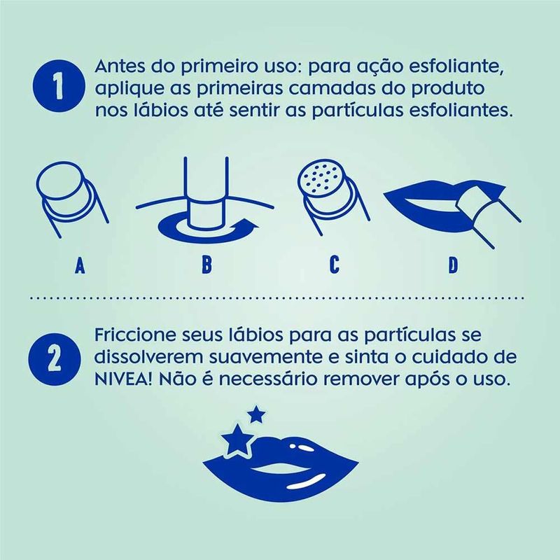 NIVEA PROTETOR LABIAL ESFOLIANTE ALOE VERA 4,8G