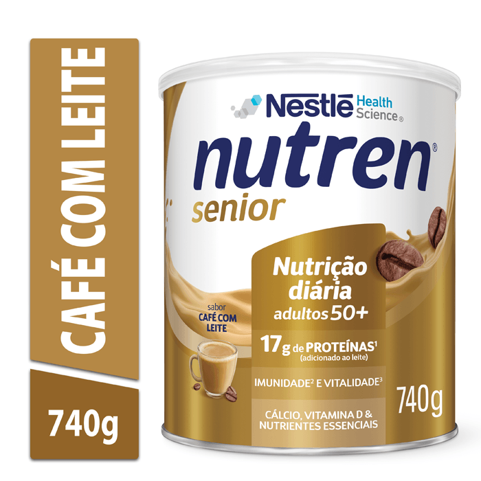 NUTREN SENIOR CAFE COM LEITE 740G