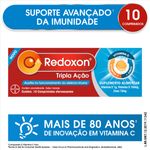 REDOXON TRIPLA AÇAO 10CPR EFERVESCENTES