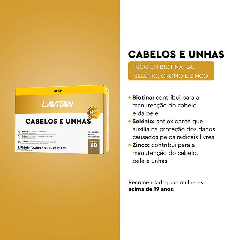 LAVITAN MAIS HAIR 60CAP