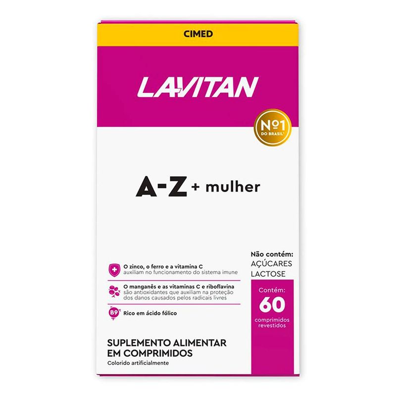 LAVITAN MULHER 60CPR
