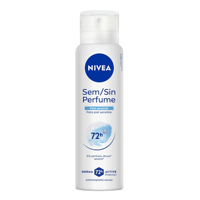 NIVEA DESODORANTE AE SEM PERFUME SENSITIVE 150ML