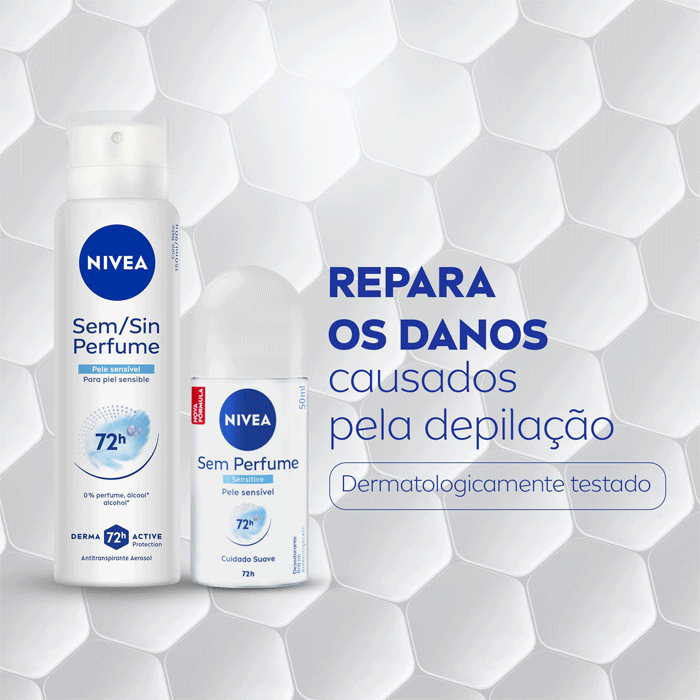 NIVEA DESODORANTE AE SEM PERFUME SENSITIVE 150ML