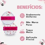 ESPONJA DUPLA AIR CUSHION BY HELLO KITTY 2 UN