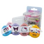 KIT NECESSAIRE MINI ESPONJA BY HELLO KITTY 6UN