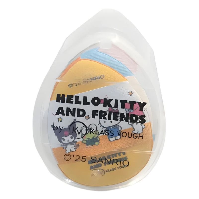 KIT NECESSAIRE MINI ESPONJA BY HELLO KITTY 6UN