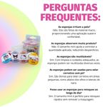 KIT NECESSAIRE MINI ESPONJA BY HELLO KITTY 6UN