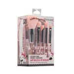 KIT MINI PINCEIS VIAGEM BY HELLO KITTY 5UN