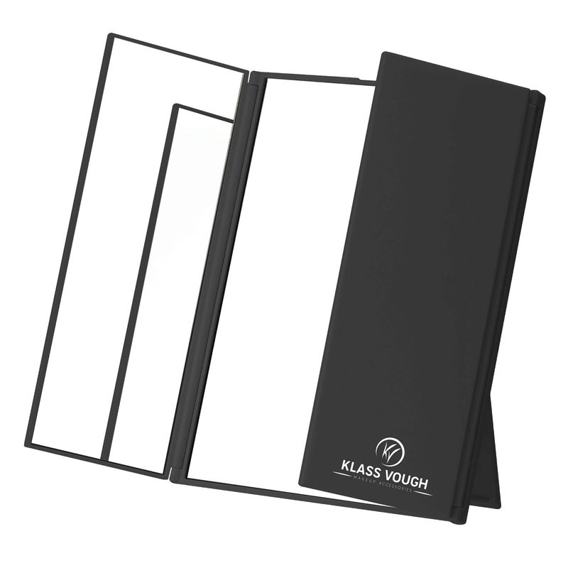 ESPELHO BLACK  FOLD MIRROR C/ SUPORTE 3 FACES KLASSIS VOUGH