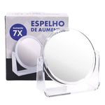 ESPELHO DUPLA FACE DE AUMENTO 7X KLASS VOUGH