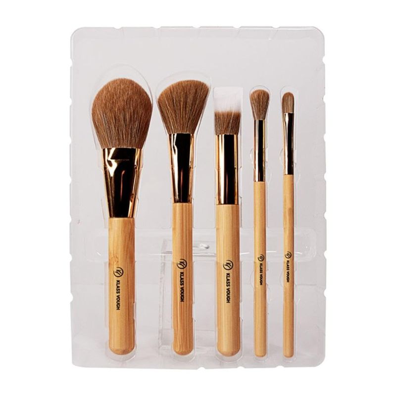 KIT PINCEIS ECOLOGICOS PARA ROSTO KLASS VOUGH 5UN
