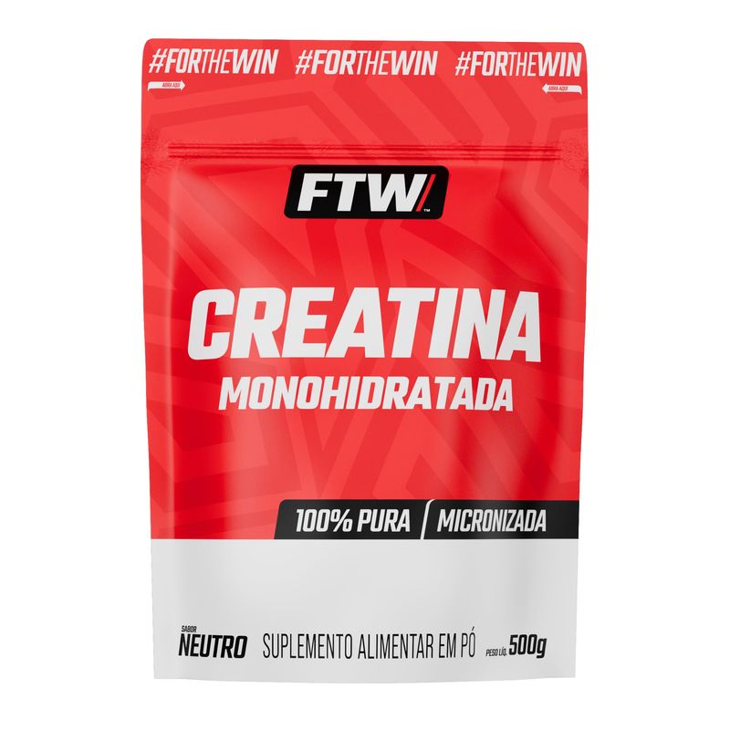 CREATINA MONOHIDRATADA REFIL FTW 500G