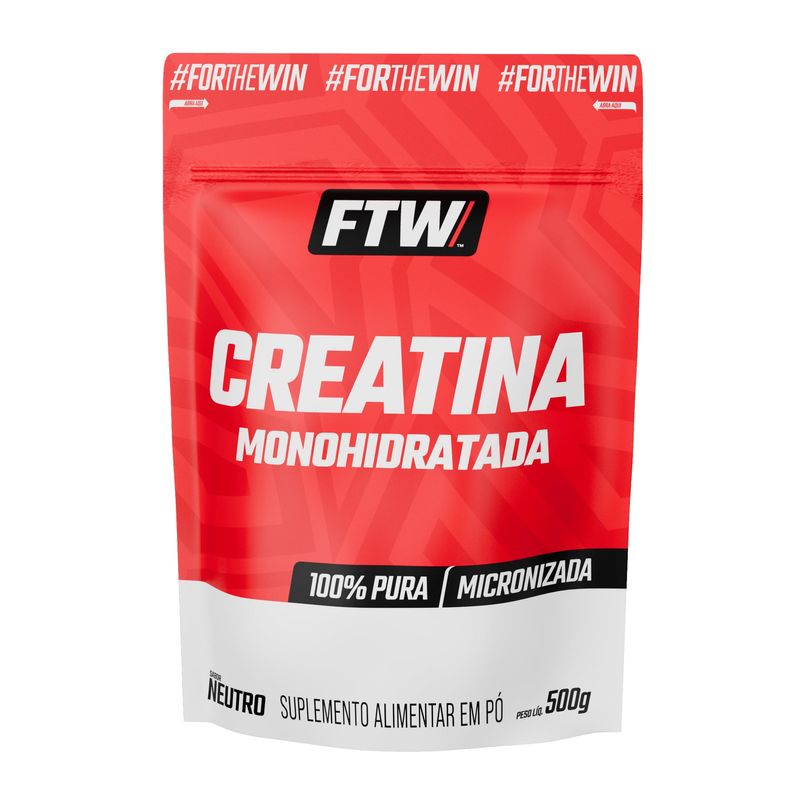 CREATINA MONOHIDRATADA REFIL FTW 500G