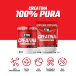 CREATINA MONOHIDRATADA REFIL FTW 500G